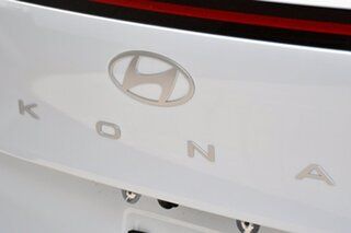 Hyundai Kona SX2.V1 MY24 Premium 2WD Atlas White 1 Speed Continuous Variable SX2 KONA 5 Seater Wagon