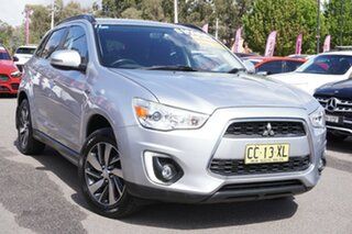 2014 Mitsubishi ASX XB MY15 LS 2WD Silver 6 Speed Constant Variable Wagon.
