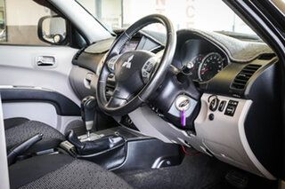 2013 Mitsubishi Triton MN MY13 GL-R Double Cab Black 4 Speed Sports Automatic Utility