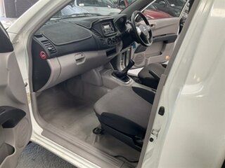 2012 Mitsubishi Triton MN MY12 GLX White 5 Speed Manual Cab Chassis