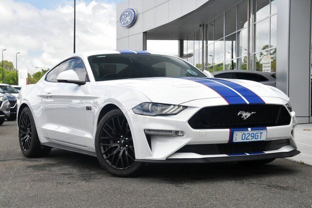 Used Ford Mustang FN 2020MY GT North Lakes, 2020 Ford Mustang FN 2020MY GT White 10 Speed Sports Automatic Fastback