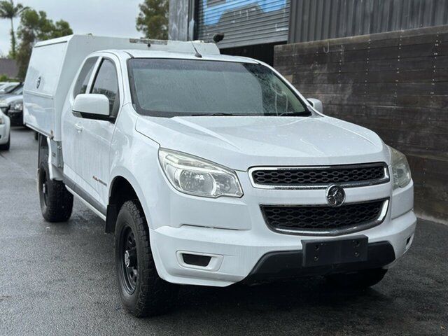 Used Holden Colorado RG MY16 LS Space Cab Labrador, 2015 Holden Colorado RG MY16 LS Space Cab White 6 Speed Sports Automatic Cab Chassis