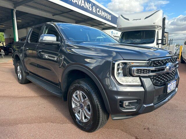 Used Ford Ranger PY MY22 XLT 3.0 (4x4) St James, 2022 Ford Ranger PY MY22 XLT 3.0 (4x4) Grey 10 Speed Automatic Double Cab Pick Up