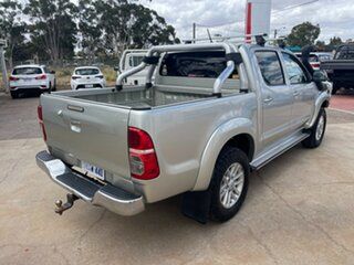 2014 Toyota Hilux KUN26R MY14 SR5 (4x4) Sterling Silver 5 Speed Automatic Dual Cab Pick-up
