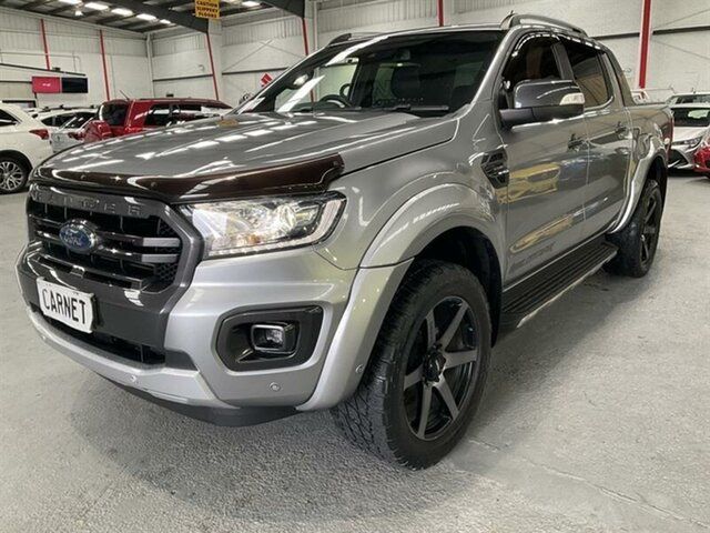Used Ford Ranger PX MkIII MY19 Wildtrak 2.0 (4x4) Smithfield, 2019 Ford Ranger PX MkIII MY19 Wildtrak 2.0 (4x4) Silver 10 Speed Automatic Double Cab Pick Up