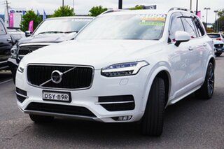 2017 Volvo XC90 L Series MY17 D5 Geartronic AWD Momentum White 8 Speed Sports Automatic Wagon.