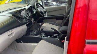 2015 Mitsubishi Triton MQ MY16 GLX (4x4) Red 6 Speed Manual Dual Cab Utility