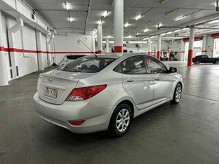 2014 Hyundai Accent RB2 Active Silver 4 Speed Sports Automatic Sedan