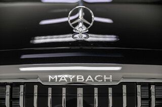 2023 Mercedes-Benz S-Class Z223 804MY Maybach 9G-Tronic 4MATIC S680 Obsidian Black + Diamondwhite