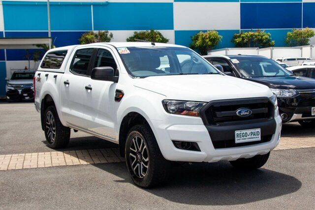 Used Ford Ranger PX MkII XL Robina, 2017 Ford Ranger PX MkII XL White 6 speed Manual Utility