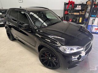 2015 BMW X5 F15 xDrive30d Black 8 Speed Sports Automatic Wagon.