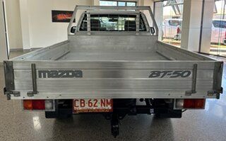 2014 Mazda BT-50 UP0YD1 XT 4x2 White 6 Speed Manual Cab Chassis