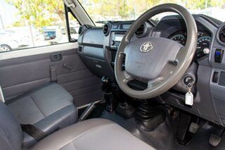 2014 Toyota Landcruiser VDJ79R MY13 Workmate French Vanilla 5 speed Manual Cab Chassis