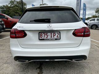 2020 Mercedes-Benz C-Class S205 800+050MY C200 Estate 9G-Tronic White 9 Speed Sports Automatic Wagon