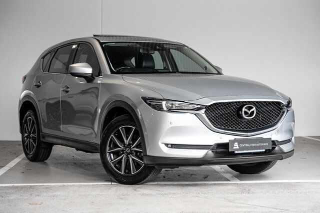 Used Mazda CX-5 KF4W2A GT SKYACTIV-Drive i-ACTIV AWD Narre Warren, 2017 Mazda CX-5 KF4W2A GT SKYACTIV-Drive i-ACTIV AWD Sonic Silver 6 Speed Sports Automatic Wagon