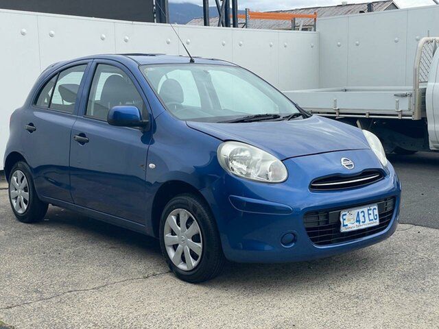 Used Nissan Micra K13 MY13 ST Moonah, 2014 Nissan Micra K13 MY13 ST Blue 4 Speed Automatic Hatchback