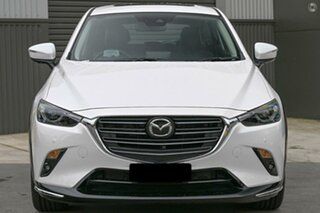 2023 Mazda CX-3 DK2W7A Akari SKYACTIV-Drive FWD White 6 Speed Sports Automatic Wagon.