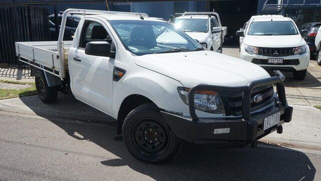 Used Ford Ranger PX XL West Footscray, 2012 Ford Ranger PX XL White 6 Speed Manual Utility