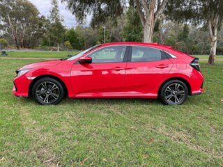 2017 Honda Civic 10th Gen MY17 VTi Red 1 Speed Constant Variable Hatchback