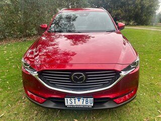 2020 Mazda CX-8 KG4W2A Touring SKYACTIV-Drive i-ACTIV AWD Red 6 Speed Sports Automatic Wagon