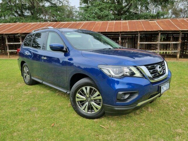 Pre-Owned Nissan Pathfinder R52 MY17 Series 2 ST (4x2) Wangaratta, 2018 Nissan Pathfinder R52 MY17 Series 2 ST (4x2) Blue Continuous Variable Wagon