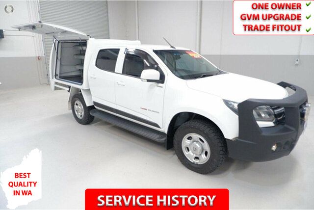 Used Holden Colorado RG MY17 LS Crew Cab Kenwick, 2017 Holden Colorado RG MY17 LS Crew Cab White 6 Speed Sports Automatic Cab Chassis
