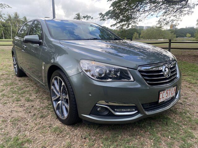 Pre-Owned Holden Calais VF II MY16 V Sportwagon Darwin, 2015 Holden Calais VF II MY16 V Sportwagon Green 6 Speed Sports Automatic Wagon