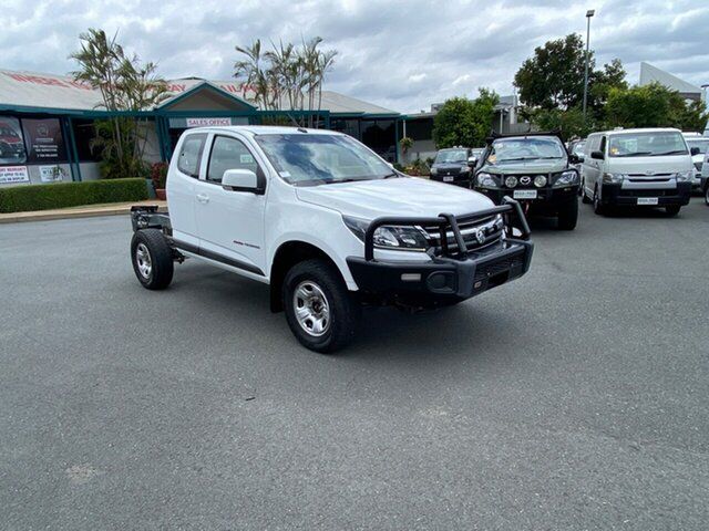 Used Holden Colorado RG MY19 LS Space Cab Acacia Ridge, 2018 Holden Colorado RG MY19 LS Space Cab White 6 speed Automatic Cab Chassis