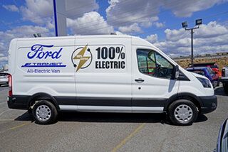 2022 Ford E-Transit VO 2023.00MY 420L Mid Roof Frozen White 1 Speed Reduction Gear Van