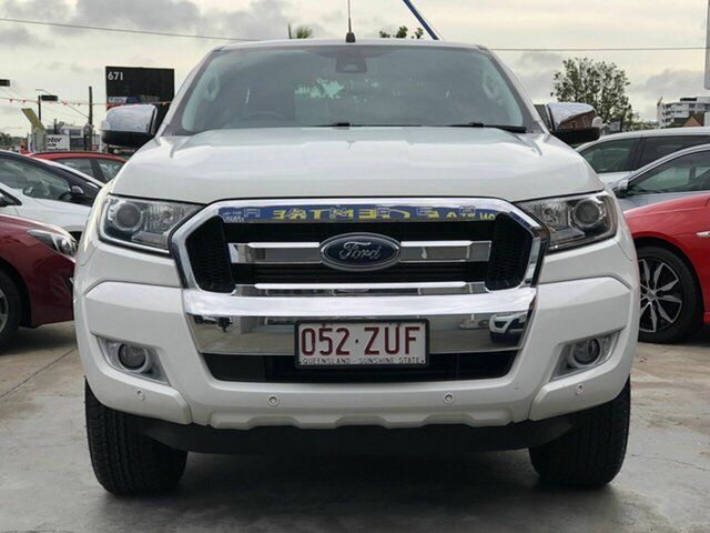 Used Ford Ranger PX MkII XLT Super Cab Chermside, 2016 Ford Ranger PX MkII XLT Super Cab White 6 Speed Sports Automatic Utility