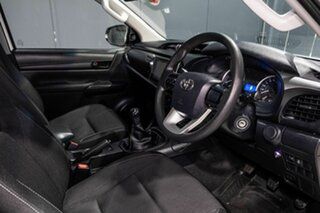 2016 Toyota Hilux GUN126R SR (4x4) White 6 Speed Manual Dual Cab Chassis