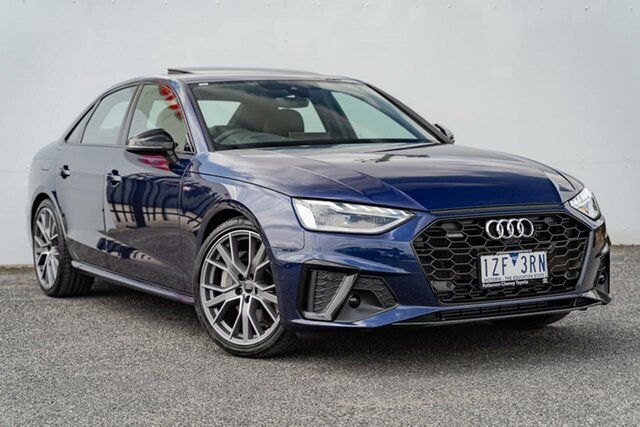 Pre-Owned Audi A4 B9 8W MY23 45 TFSI S Tronic Quattro S Line Keysborough, 2023 Audi A4 B9 8W MY23 45 TFSI S Tronic Quattro S Line Blue 7 Speed Sports Automatic Dual Clutch