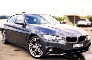2014 BMW 4 Series F36 428i Gran Coupe Sport Line Grey 8 Speed Sports Automatic Hatchback.