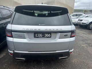 2019 Land Rover Range Rover Sport L494 MY20 SDV6 SE (183kW) Silver 8 Speed Automatic Wagon