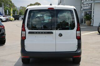 2023 Volkswagen Caddy SKN MY23 TSI220 Cargo Crewvan LWB DSG Candy White 7 Speed