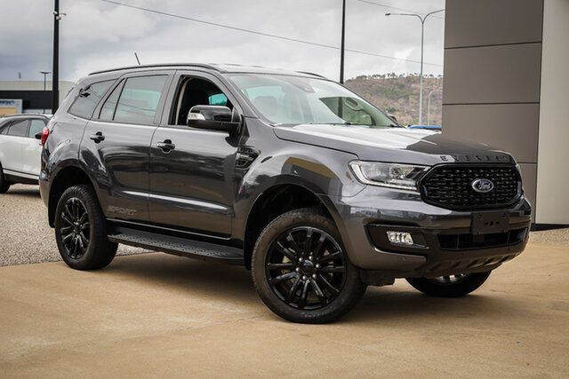 Used Ford Everest UA II 2021.75MY Sport Townsville, 2022 Ford Everest UA II 2021.75MY Sport Grey 10 Speed Sports Automatic SUV