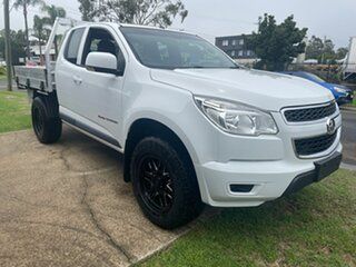 2016 Holden Colorado RG MY16 LS (4x4) White 6 Speed Manual Space Cab Chassis