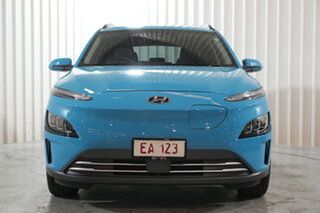 2022 Hyundai Kona OS.V4 MY22 electric Highlander Blue 1 Speed Reduction Gear Wagon.