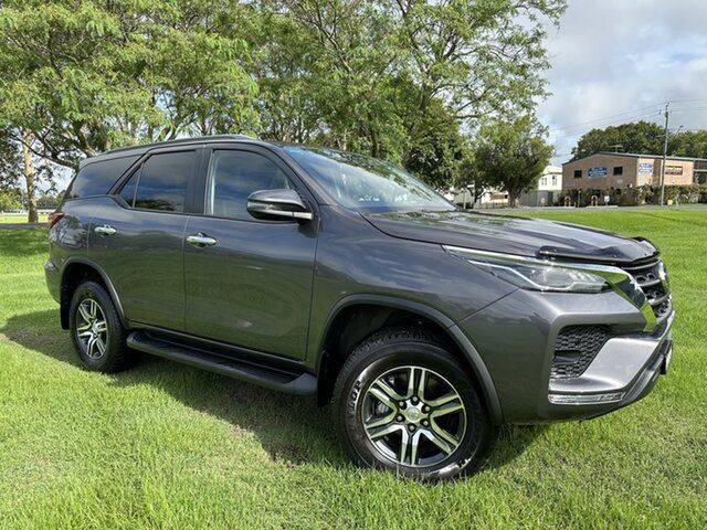 Pre-Owned Toyota Fortuner GUN156R GXL South Grafton, 2022 Toyota Fortuner GUN156R GXL Graphite 6 Speed Automatic Wagon