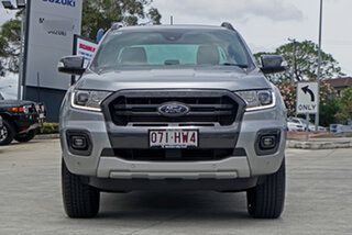 2020 Ford Ranger PX MkIII 2020.25MY Wildtrak Silver 10 Speed Sports Automatic Double Cab Pick Up