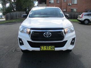 2019 Toyota Hilux GUN136R MY19 SR Hi-Rider White 6 Speed Automatic Double Cab Pick Up