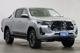 2023 Toyota Hilux GUN126R SR5 Double Cab Silver 6 Speed Sports Automatic Utility.