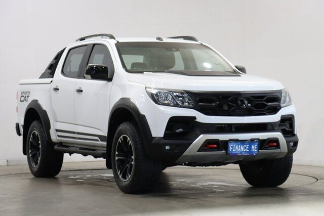 Used Holden Special Vehicles Colorado RG MY18 SportsCat+ Pickup Crew Cab Victoria Park, 2018 Holden Special Vehicles Colorado RG MY18 SportsCat+ Pickup Crew Cab White 6 Speed