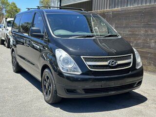 2015 Hyundai iLOAD TQ2-V MY15 Crew Cab Black 5 Speed Automatic Van.
