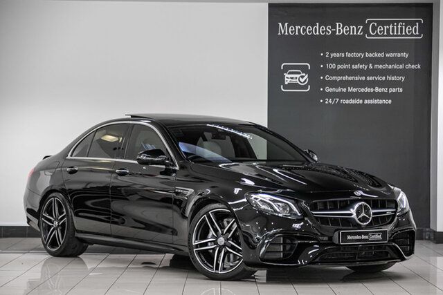 Used Mercedes-Benz E-Class W213 808MY E63 AMG SPEEDSHIFT MCT 4MATIC+ Narre Warren, 2017 Mercedes-Benz E-Class W213 808MY E63 AMG SPEEDSHIFT MCT 4MATIC+ Obsidian Black 9 Speed