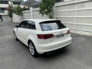 2013 Audi A3 8P MY13 Ambition Sportback S Tronic White 7 Speed Sports Automatic Dual Clutch