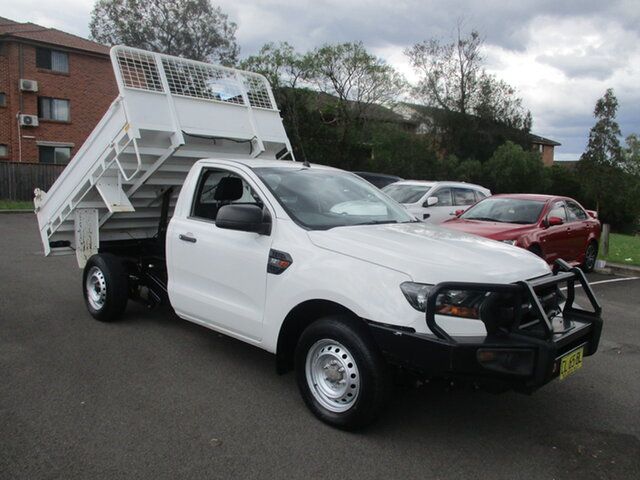 Used Ford Ranger PX MkII MY17 XL 2.2 (4x2) Bankstown, 2017 Ford Ranger PX MkII MY17 XL 2.2 (4x2) White 6 Speed Manual Cab Chassis