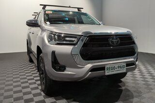 2022 Toyota Hilux GUN126R SR5 Double Cab Silver Sky 6 speed Automatic Utility.