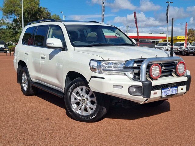 Pre-Owned Toyota Landcruiser VDJ200R MY16 VX (4x4) Balcatta, 2018 Toyota Landcruiser VDJ200R MY16 VX (4x4) Crystal Pearl 6 Speed Automatic Wagon