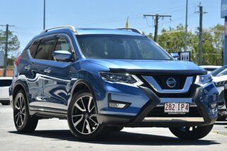 2021 Nissan X-Trail T32 MY21 Ti X-tronic 4WD Blue 7 Speed Constant Variable Wagon.